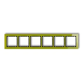 karlik-deco-2-12-drs-6-ramka-uniwersalna-szesciokrotna-efekt-szkla