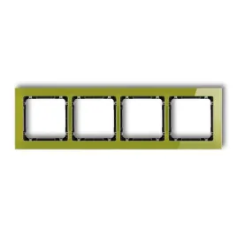 karlik-deco-2-12-drs-4-ramka-uniwersalna-poczworna-efekt-szkla