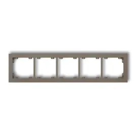 karlik-deco-49dr-5-ramka-uniwersalna-pieciokrotna-z-tworzywa-deco-pastel