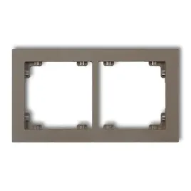 karlik-deco-49dr-2-ramka-uniwerstalna-podwojna-z-tworzywa-deco-pastel-matt