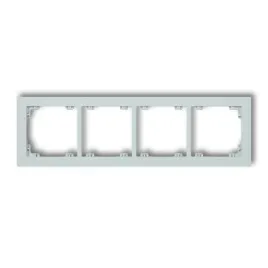 karlik-deco-47dr-4-ramka-uniwersalna-podczworna-z-tworzywa-deco-pastel-matt