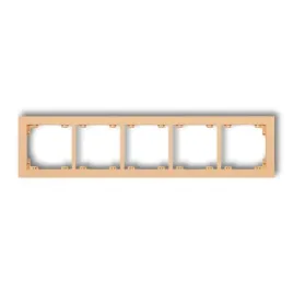 karlik-deco-45dr-5-ramka-uniwersalna-pieciokrotna-z-tworzywa-deco-pastel