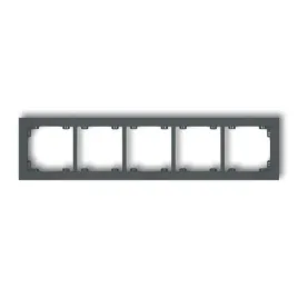 karlik-deco-28dr-5-ramka-uniwersalna-pieciokrotna-z-tworzywa