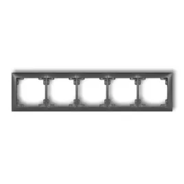 karlik-deco-11drso-5-ramka-uniwersalna-pieciokrotna-z-tworzywa-deco-soft