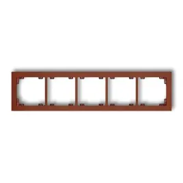 karlik-deco-9dr-5-ramka-uniwersalna-pieciokrotna-z-tworzywa