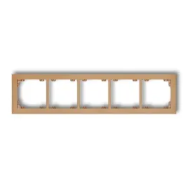 karlik-deco-8dr-5-ramka-uniwersalna-pieciokrotna-z-tworzywa