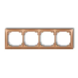 karlik-deco-8drso-4-ramka-uniwersalna-poczworna-z-tworzywa-deco-soft