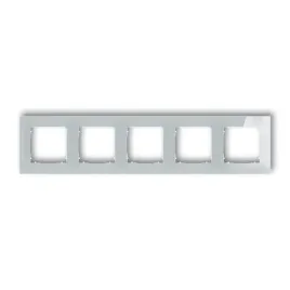 karlik-icon-15-0-irsz-5-ramka-uniwersalna-pieciokrotna-zaokraglona