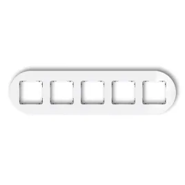 karlik-icon-0-12-irso-5-ramka-uniwersalna-pieciokrotna-okragla-efekt-szkla
