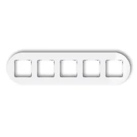 karlik-icon-0-28-irso-5-ramka-uniwersalna-pieciokrotna-okragla-efekt-szkla