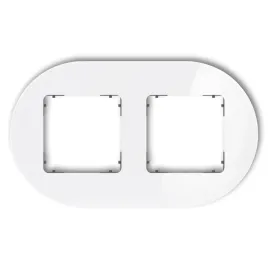 karlik-icon-0-28-irso-2-ramka-uniwersalna-podwojna-okragla-efekt-szkla
