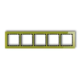 karlik-deco-2-12-drs-5-ramka-uniwersalna-pieciokrotna-efekt-szkla
