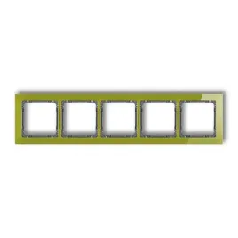 karlik-deco-2-11-drs-5-ramka-uniwersalna-pieciokrotna-efekt-szkla