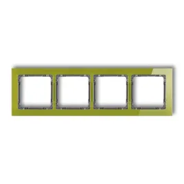 karlik-deco-2-11-drs-4-ramka-uniwersalna-poczworna-efekt-szkla