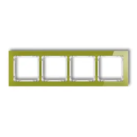 karlik-deco-2-0-drs-4-ramka-uniwersalna-poczworna-efekt-szkla