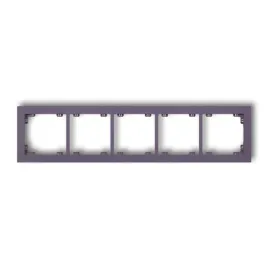 karlik-deco-50dr-5-ramka-uniwersalna-pieciokrotna-z-tworzywa-deco-pastel