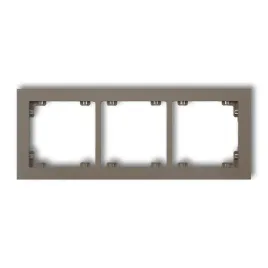 karlik-deco-49dr-3-ramka-uniwersalna-potrojna-z-tworzywa-deco-pastel-matt
