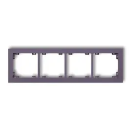 karlik-deco-50dr-4-ramka-uniwersalna-podczworna-z-tworzywa-deco-pastel-matt