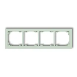karlik-deco-46dr-4-ramka-uniwersalna-podczworna-z-tworzywa-deco-pastel-matt