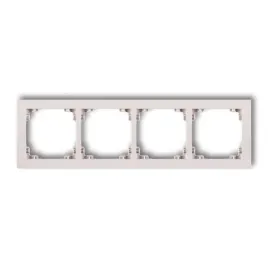 karlik-deco-40dr-4-ramka-uniwersalna-podczworna-z-tworzywa-deco-pastel-matt