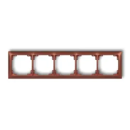 karlik-deco-9drso-5-ramka-uniwersalna-pieciokrotna-z-tworzywa-deco-soft
