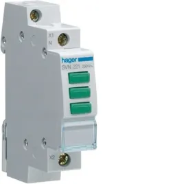 hager-svn221-lampka-sygnalizacyjna-led-3x-zielona-230vac