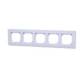 kontakt-simon-tr5-111-ramka-pieciokrotna-5-krotna-bialy-mat