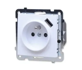 ospel-as-gp-1gzpusb-m-00-gniazdo-pojedyncze-z-uziemieniem-usb