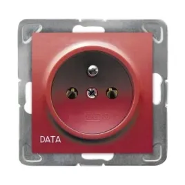 ospel-impresja-gniazdo-pojedyncze-z-uziemieniem-data-gp-1yzd-m-00