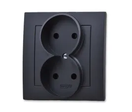 ospel-as-gp-2g-33-gniazdo-podwojne-z-ramka