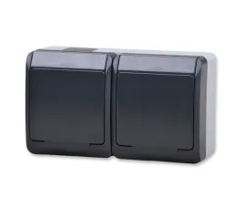 elektro-plast-nasielsk-0322-07-gniazdo-podwojne-szary-antracyt-ip44