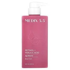 medix-5-5-body-treatment-cream-retinol-ferulic-acid-15-fl-oz-444-ml