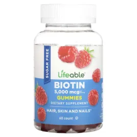 lifeable-zelki-z-biotyna-bez-cukru-naturalna-malina-5000-mcg-60-zelek