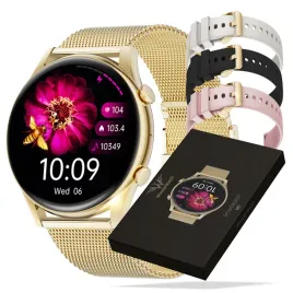 smartwatch-zegarek-damski-polski-rozmowy-powiadomienia-sms-zloty