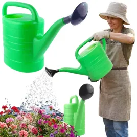 konewka-ogrodowa-plastikowa-do-podlewania-roslin-z-sitkiem-duza-zielona-15l