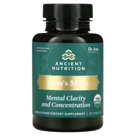 ancient-nutrition-lion-s-mane-mental-clarity-and-concentration-30-tablet