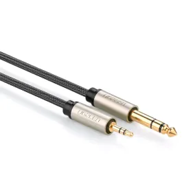 kabel-ugreen-av127-10628-audio-trs-mini-jack-35mm-jack-635mm-2m-szary