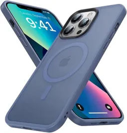 puyateya-etui-magsafe-do-iphone-14-pro-niebieski-matowy