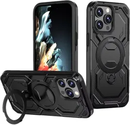 coque-pancerne-etui-magsafe-do-iphone-15-pro-stojak-ring-czarne-wzmocnione