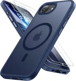 miracase-etui-magsafe-do-iphone-16e-17e-niebieskie-matowe-2x-szklo-lcd