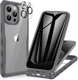cenhufo-etui-360-do-iphone-15-pro-2x-szklo-aparat-filtr-prywatyzujacy-szare
