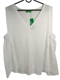 bluzka-damska-benetton-rozmiar-xl-biala
