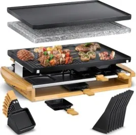 raclette-grill-elektryczny-kesser-plyta-czarny-1200-w