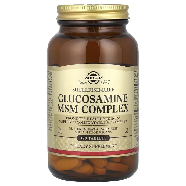 solgar-kompleks-glucosamine-msm-120-tabletek