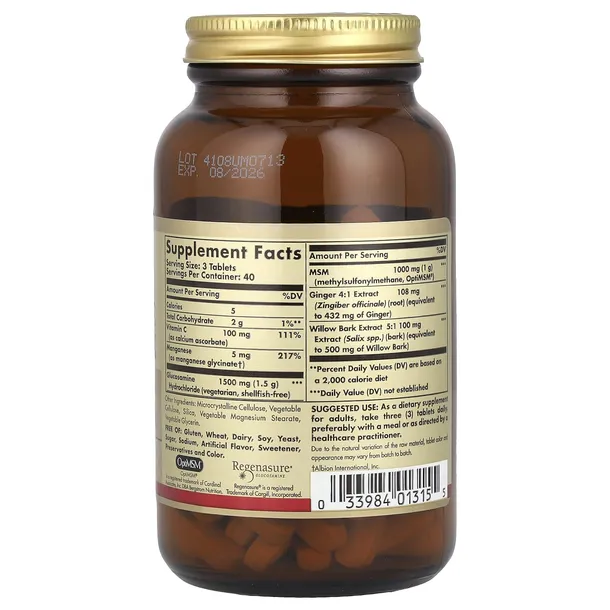 solgar-kompleks-glucosamine-msm-120-tabletek-postac-tabletki