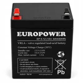 akumulator-bateria-europower-ep-ep5-12-12v-5ah-agm-5ah-ep5-vrla-f2-t2-ups