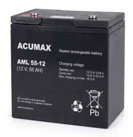 akumulator-bateria-agm-bezobslugowy-acumax-aml-55ah-12v-aml55-12-aml55-ups
