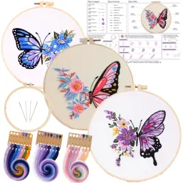 zestaw-do-haftowania-wyszywania-haftu-mulina-nici-igly-diy-motyle-3-szt