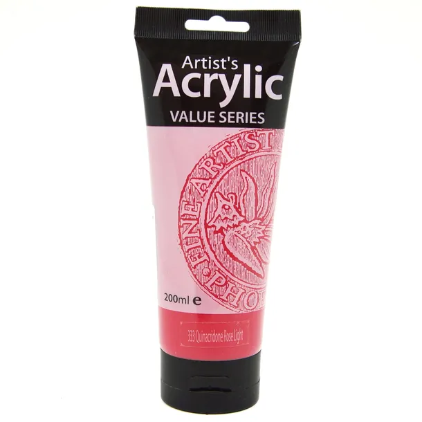 Farba Akrylowa Phoenix 200 ml nr 333 QUINACRIDONE ROSE LIGHT