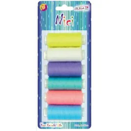 nici-krawieckie-6-sztuk-x-182-m-mix-kolorow-do-do-maszyny-i-szycia-recznego